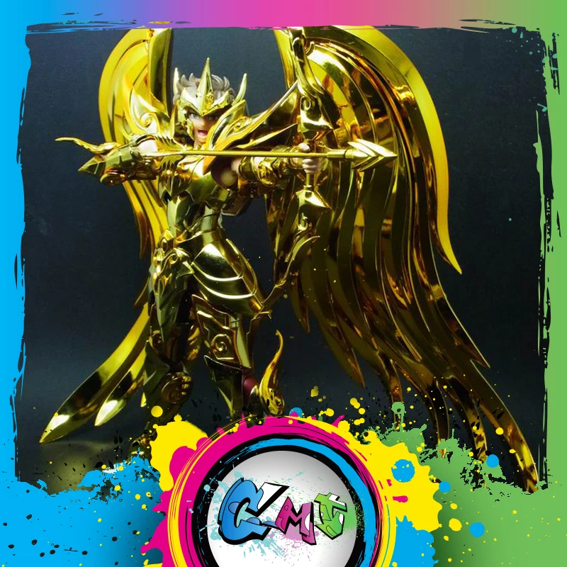 

CMT IN STOCK GreatToys EX Sagittarius Aiolos Saint Seiya metal armor Myth Cloth Gold Ex Action Figure