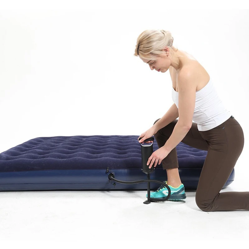 Надувной коврик для сна домашний портативный надувной матрас кемпинга на