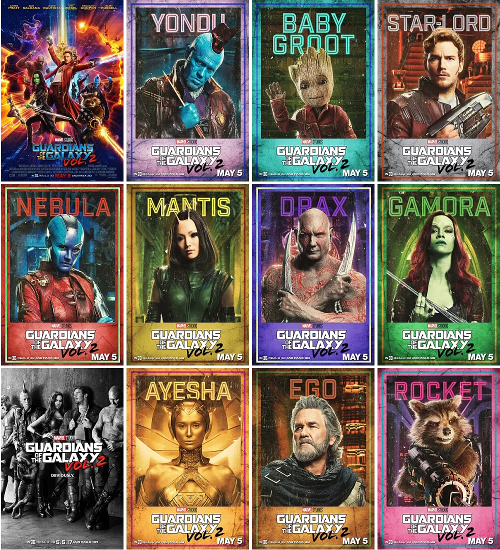 

12pcs/set Galaxy Movie Postcard