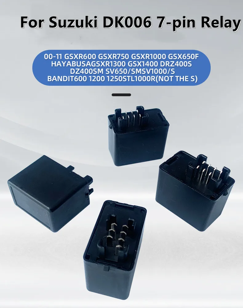 7 контактное 12 В светодиодное проблесковое реле для Мотоцикла Suzuki SV650 SV650S SV1000 SV1000S