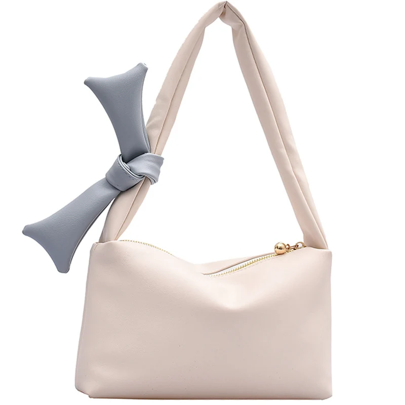 

HISUELY Trendy Underarm Bag Women 2021 New Fashion Stone Pattern Bucket Bag Casual All-match Braided Shoulder Messenger Bag Q7