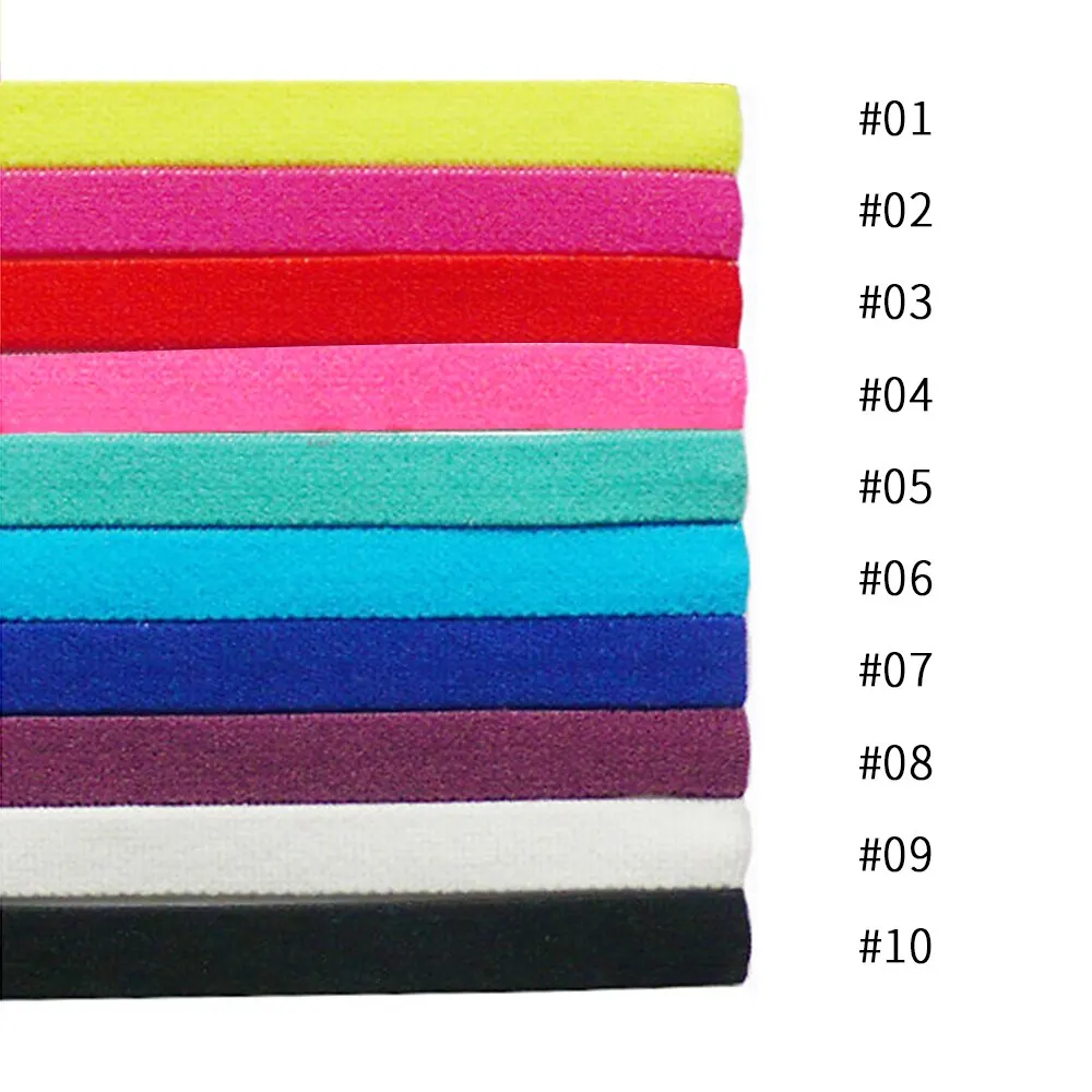 Эластичная спортивная повязка на голову высокого качества нескользящая тонкая