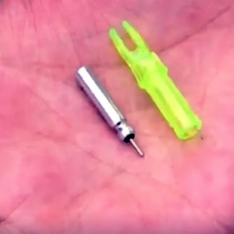 

6PCS Lighted Nock Compound Bow Led Lighted Arrow Nock for Hunting Shooting Archery For ID 6.2MM Arrow Shaft