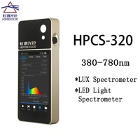 hpcs320 portable spectrometer cct cri lux test meter