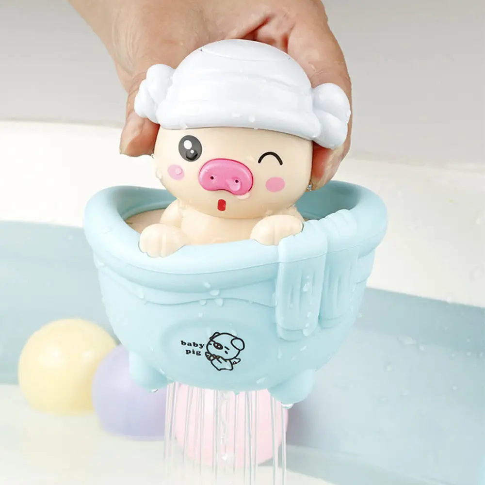 

1pc Children Funny Bathing Plaything Water Sprinkling for Bathroom (Blue)