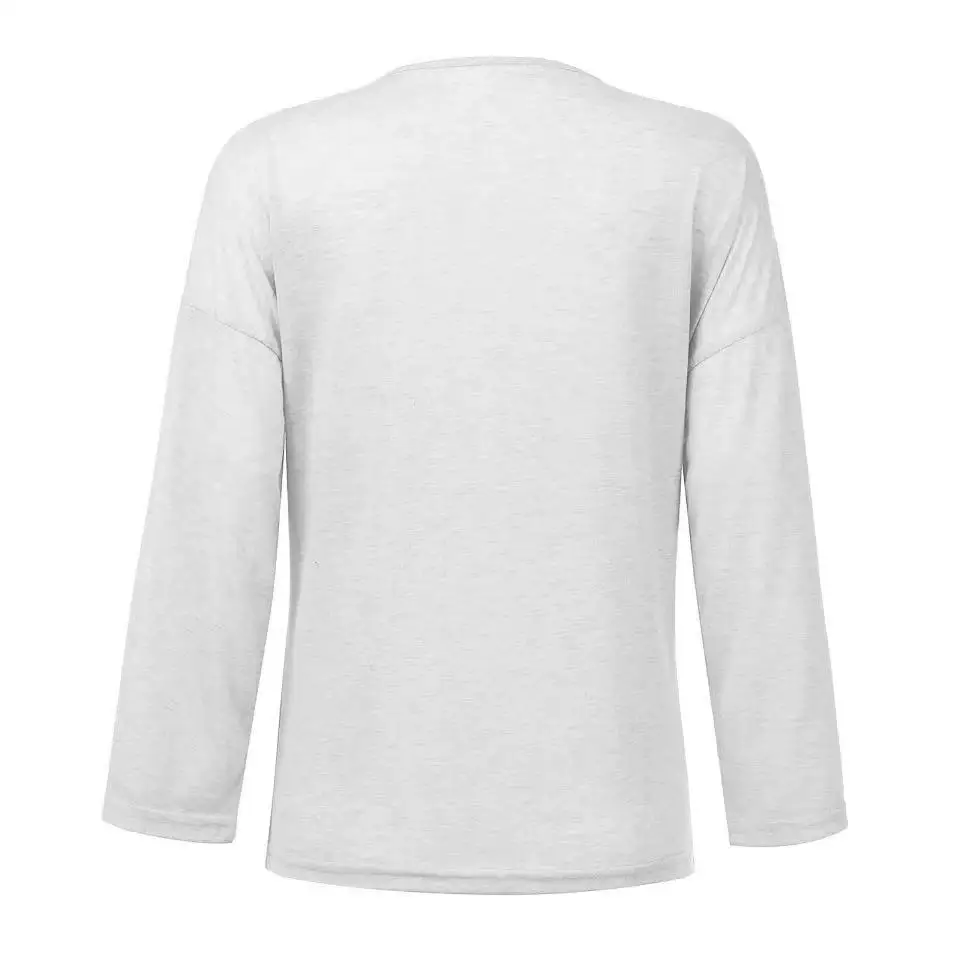 

Giraffe Printed Ladies Tshirts Plus Size Women Cute Animal Long Sleeve V Neck T-Shirt Casual Oversized Tee Shirt Femme Camisetas
