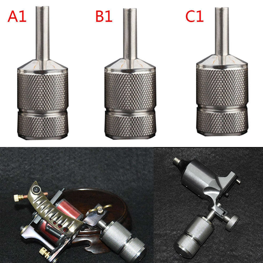 

Stainless Steel Tattoo Machine GripTattoo Handle Machine Kit for Gun Tube Tattoo Grip Gun Tattoo Accessories 30/25/22mm