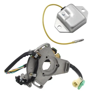 Motorcycle Magneto Stator Generator Ignition Coil+Regulator Rectifier For Yamaha Yfz350 Banshee 350 