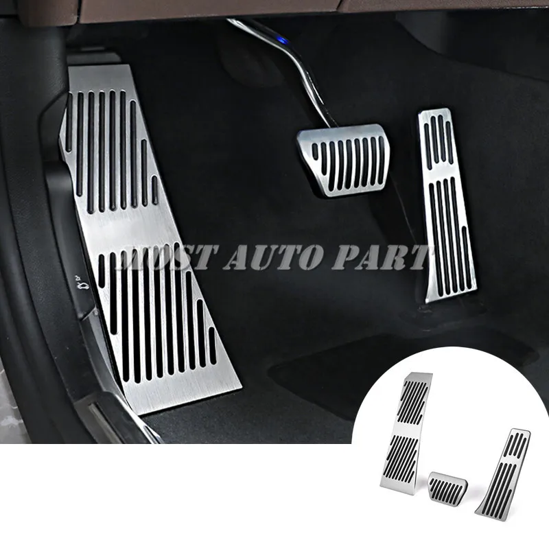 На тормоз педаль акселератора подножка Накладка крышки для BMW 5 серии F10 F11 2011 2016