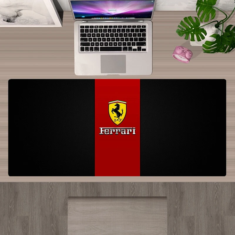 

Mousepad Cool Ferrari Kawaii Gaming Accessories Mouse Mat XL 60x30 Mouse Pad Gamer Tapis De Souris Mausepad Logo Tappetino Mouse
