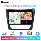 Srnubi 2 DIN Android 10 Автомагнитола для E-Class W211 Mercedes Benz CLK G-Class W463 CLS 2002-2010 Авто Стерео навигация аудио DVD