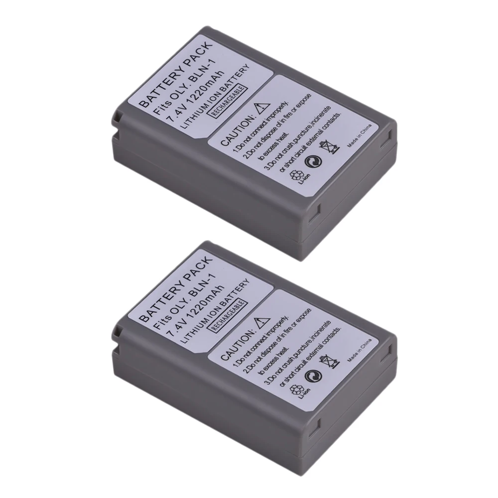 1220mAh BLN 1 PS BLN1 перезаряжаемый литий ионный аккумулятор для Olympus BCN OM D ручка F E M1 M5 P5