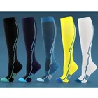 HYSAIXIA для мужчин и женщин, мужские Компрессионные носки, много цветов, марафонские спортивные носки для тренажёрного зала, компрессионные чулки, подходят для медицинского отека, диабета