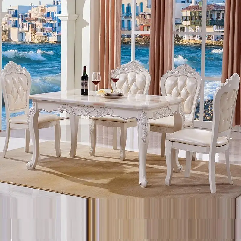 Мангер модеран таволо набор Eettafel Redonda Tisch Sala Eet Tafel кухня европейский стол Comedor Mesa De