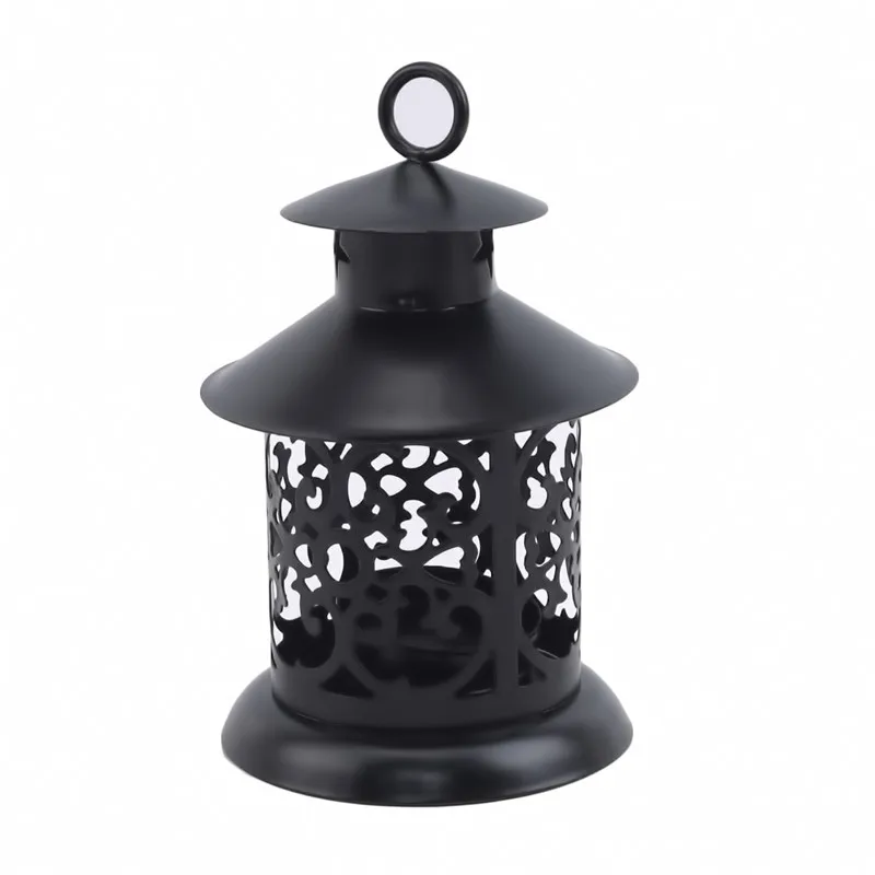 Подсвечник c перфорацией в европейском стиле железа CandlestickCandle подставка