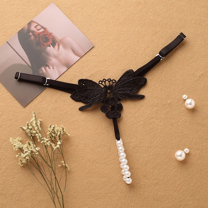 

Горячая Распродажа Бисероплетение Сексуальное белье стринги женские сексуальные трусики стринги нижнее белье, модные кружевные трусики с...