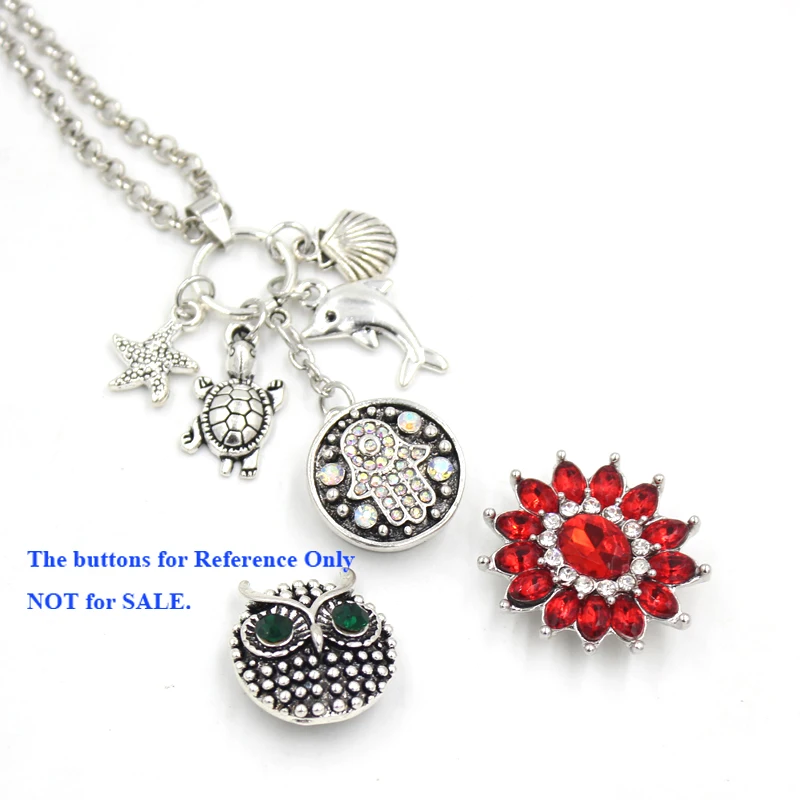 10 шт. Новое поступление оптовая продажа сменные Подвески 18 мм ожерелье с