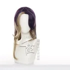 Парик для косплея аниме Coven Ahri фиолетовый парик для косплея, термостойкие синтетические искусственные волосы для Хэллоуина, цвет коричневый