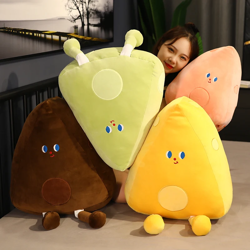 

Сыр плюшевые подушки Kawaii мягкие игрушек-плюшевых игрушек для детей детский спальный сопровождать тела, мягкая подушка с оригинальным украш...