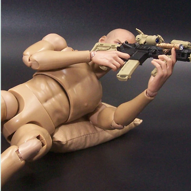 1/6 масштаб мужской фигуры тело узкое плечо мышечный человек солдат 12 Инче Кукла
