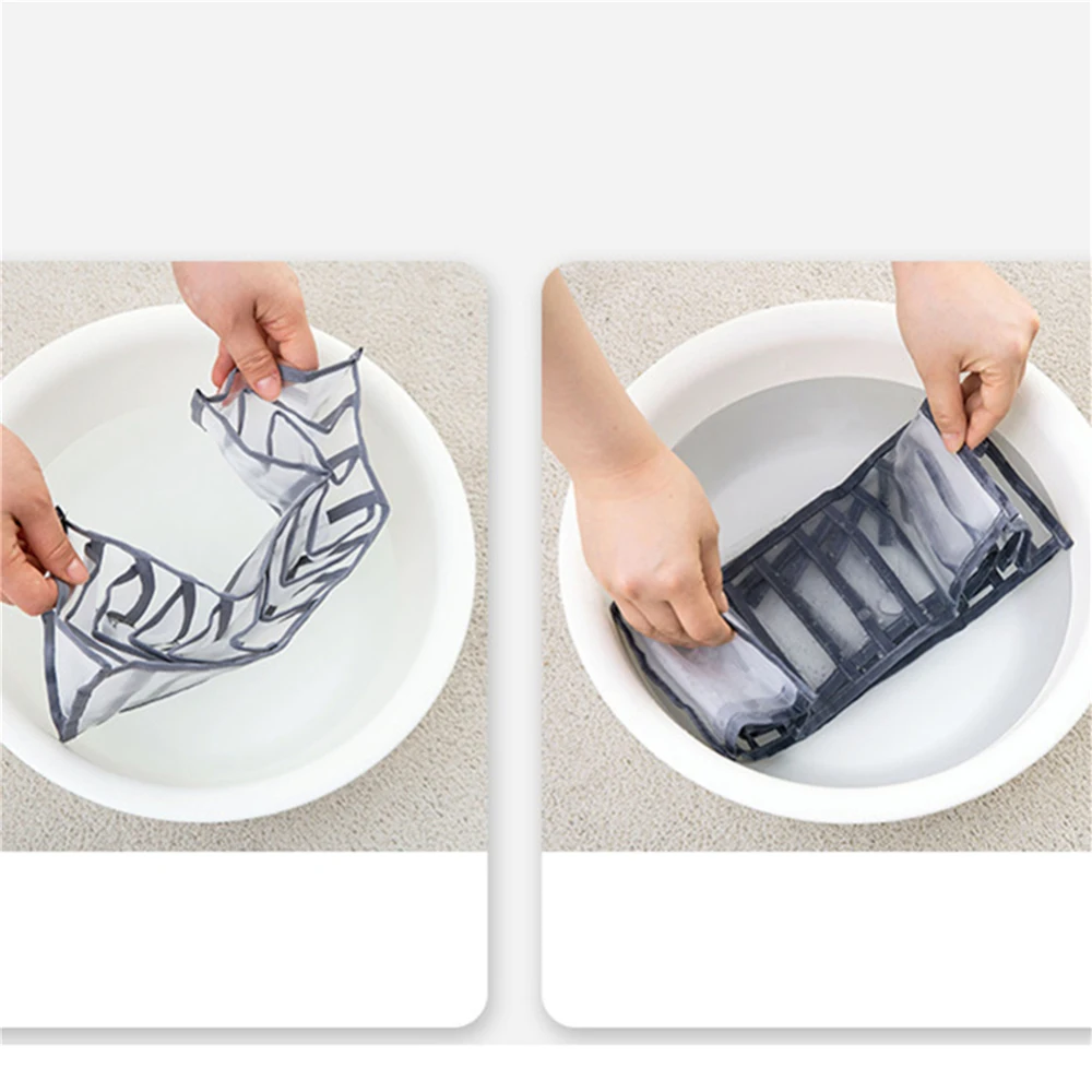 

Underwear Storage Decoration Rack Drawer 1PC Nylon Generic Underpants Organizer Household Supplies Wardrobe Drawers Divider Box