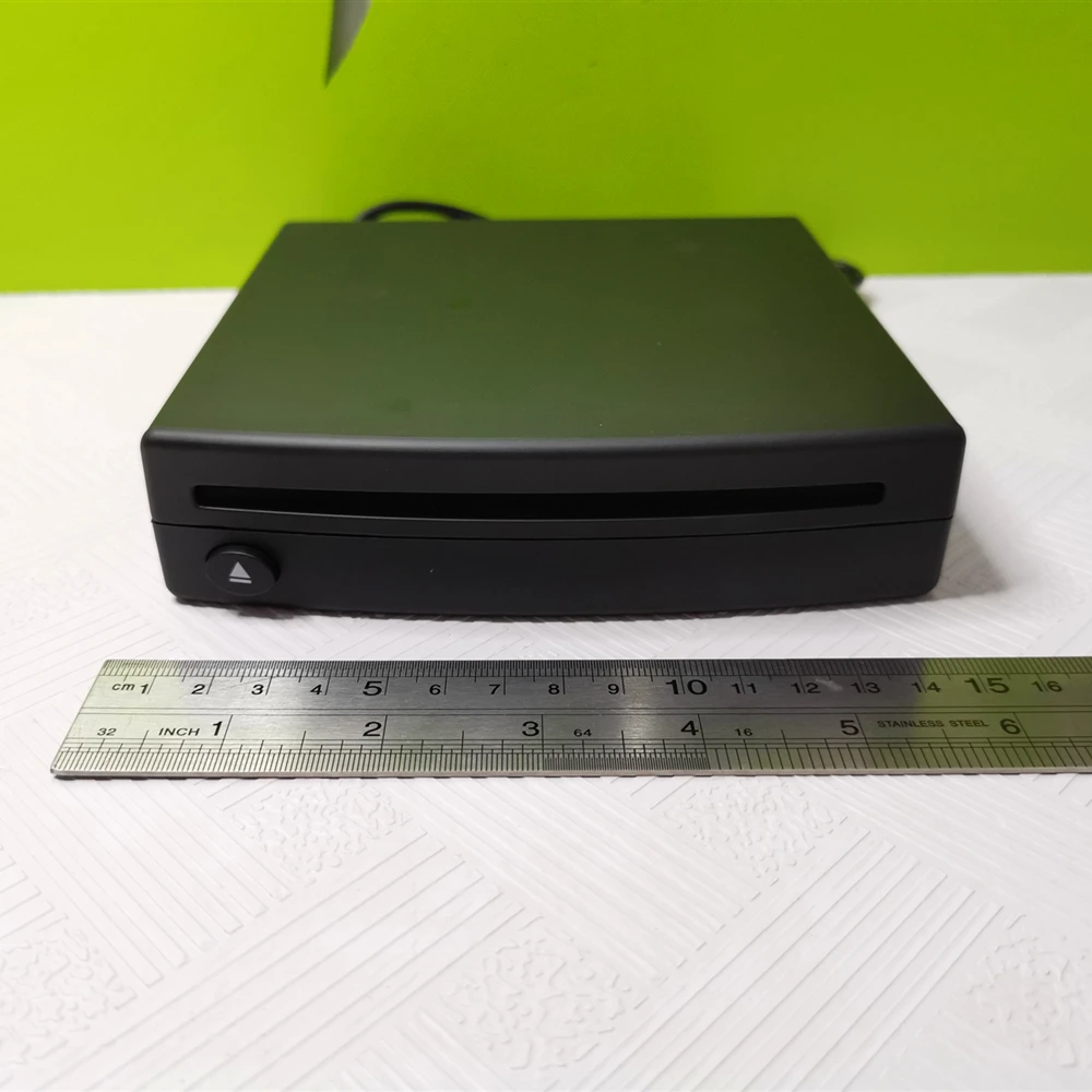 Супер тонкий USB внешний Автомобильный CD DVD плеер совместимый с ПК светодиодный TV