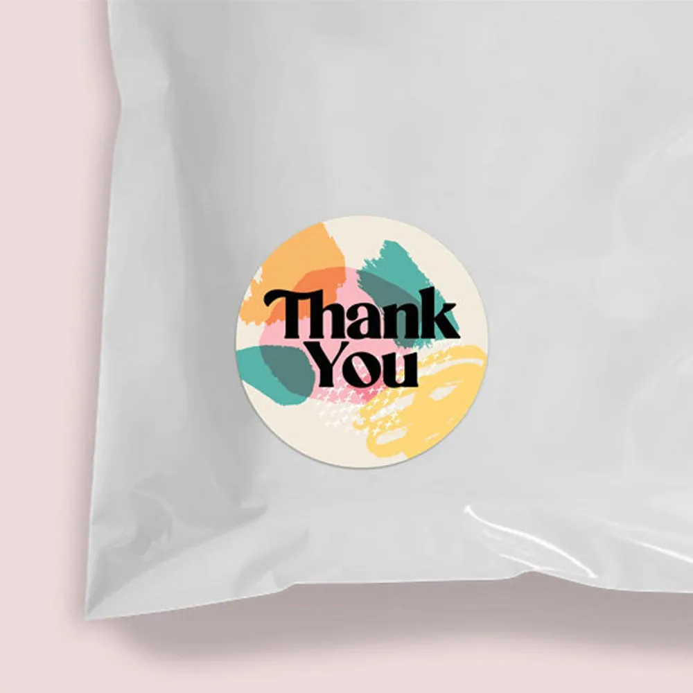 

Personalize Social Media Stickers, Business Stickers, Order Package Lables，Thank You Stickers,Small Business Stickers,