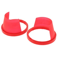 2 pieces car speaker waterproof cover water resistant plastic spacer protector audio rust protection pad car accessories