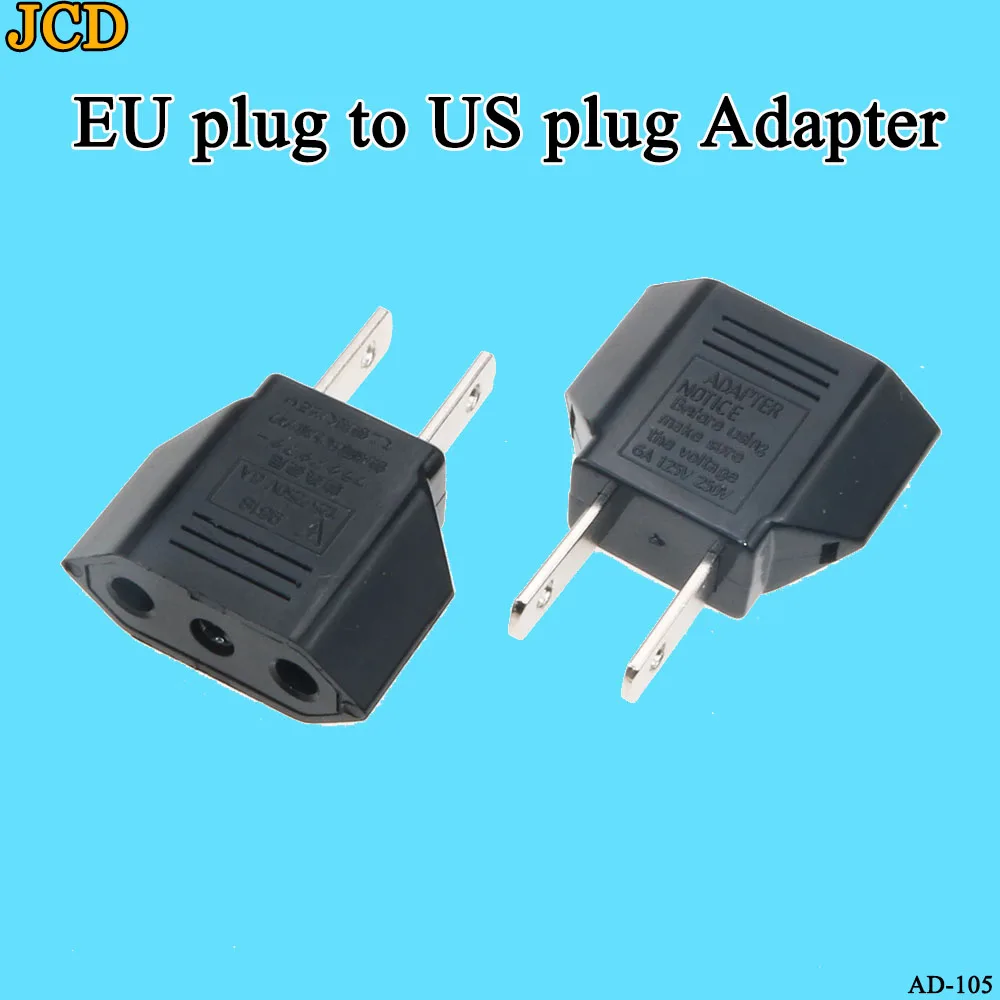 5 шт./лот США ЕС штепсельный адаптер питания для путешествий электрическая