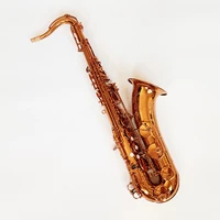 custom mark vi saxophone high quality tenor saxophone copy instruments coffee color copper simulation brass with mouthpiece