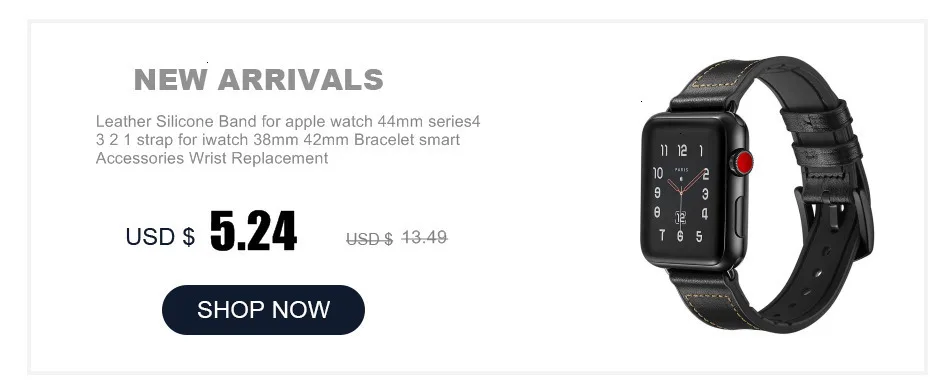 Ретро Роскошный кожаный браслет для Apple watch 44 мм 40 мм ремешок для iwatch 42 мм 38 мм серия 5 4 1 2 3 ремешок для часов Ремешок для часов