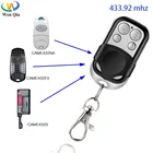 Пульт дистанционного управления WenQia 433 МГц, 4-канальный Открыватель ворот гаража, дистанционное управление, строковый код, Автомобильный ключ