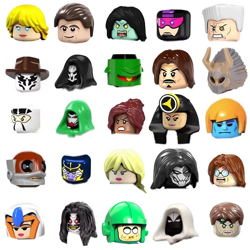 Фигурки героев фильма Moc Hero персонажи злодеев экшн-фигурки строительные блоки PG