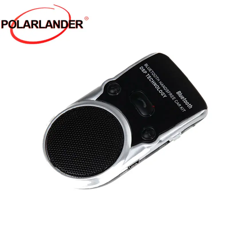 Беспроводной Bluetooth-динамик с зажимом на козырек от солнца автомобильный комплект