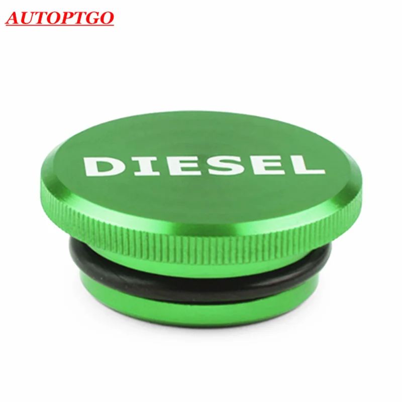 Алюминиевый Зеленый двигатель Магнитная дизельная топливная крышка масляный