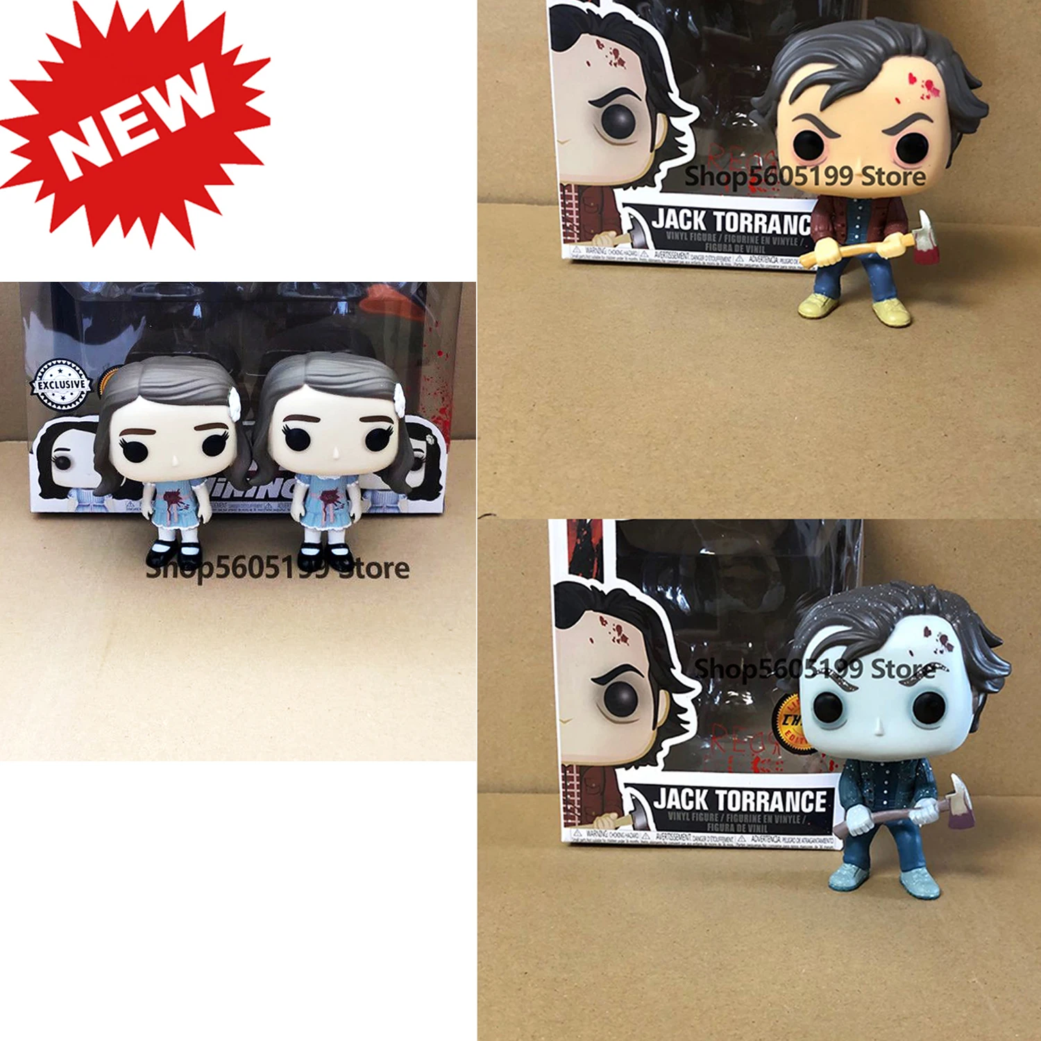 Новинка! Блестящий Джек Torrance с коробкой коллекция фигурок из ПВХ игрушки для