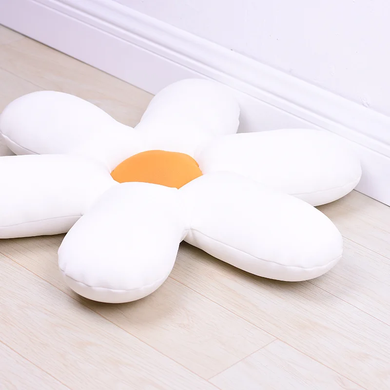 Новый скандинавский стиль 60 см плюша маргаритки завод Подушка Кукла Мат домашний