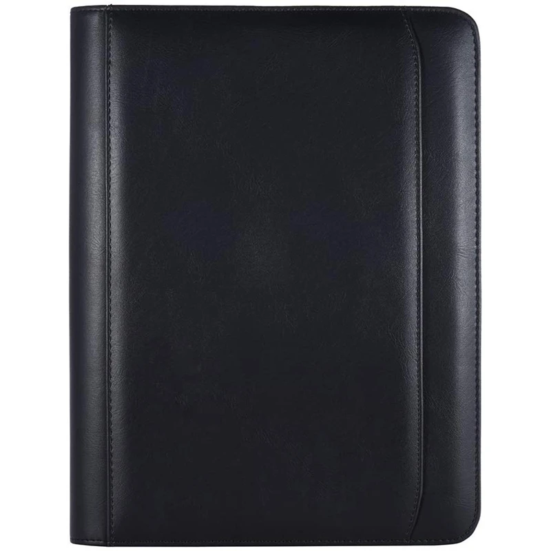 Кожаный деловой портфель A4 папка-портфель с визитницей флэш-накопителем блокнот