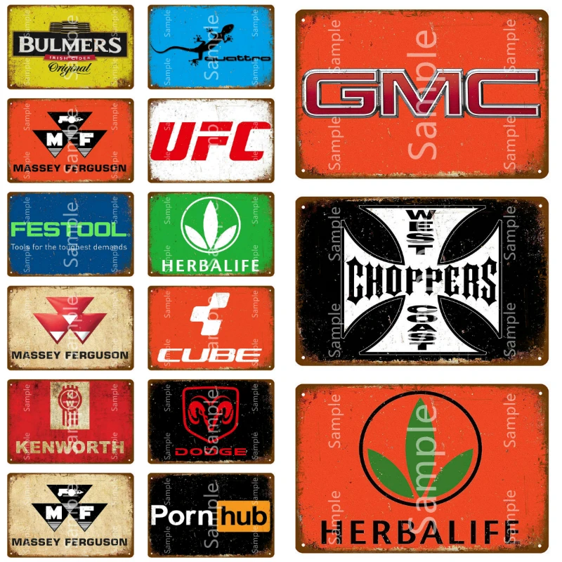 Мотороллер для велосипеда винтажный оловянный знак металлическая декоративная