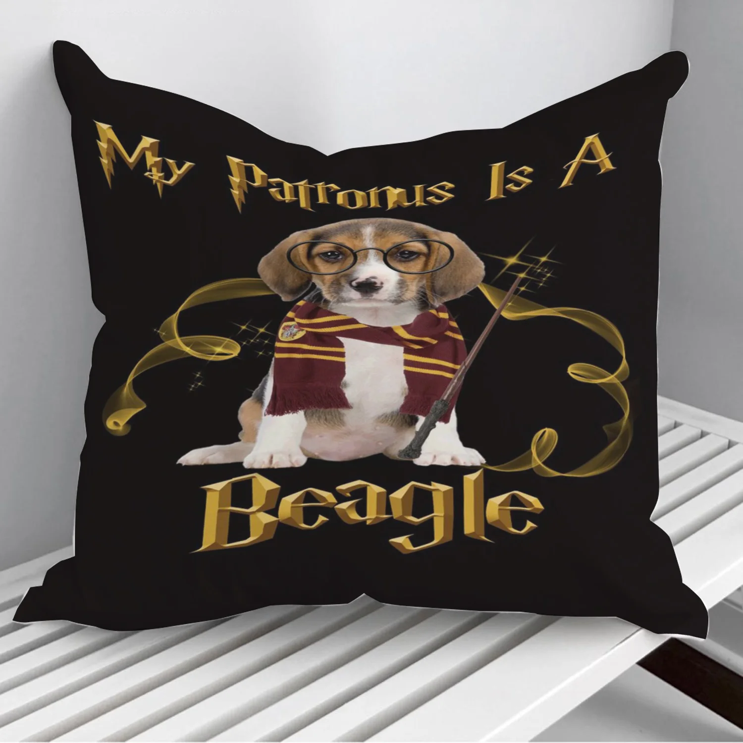 Наволочка Beagle для диванной подушки домашний декор 45*45 см 40*40 Подарочная наволочка