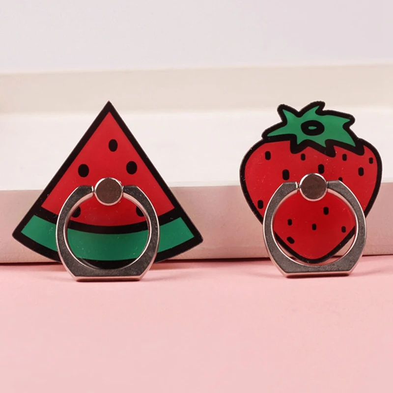 Универсальная подставка для телефона с рисунком фруктов держатель мобильного