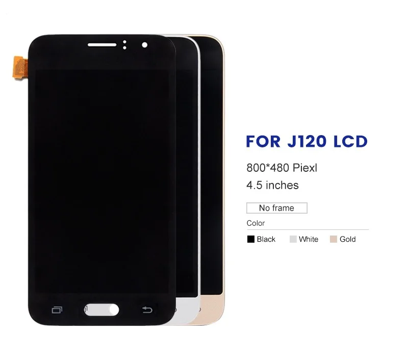 ЖК-дисплей J120 для SAMSUNG GALAXY J1 2016, ЖК-дисплей J120, J120f, J120M, J120H, дисплей с сенсорным экраном и дигитайзером для Samsung j120, ЖК-дисплей