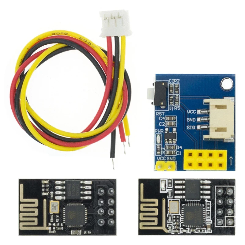 ESP8266 ESP 01 01S WS2812 RGB светодиодный модуль контроллера для Arduino IDE/SATA светильник кольцо