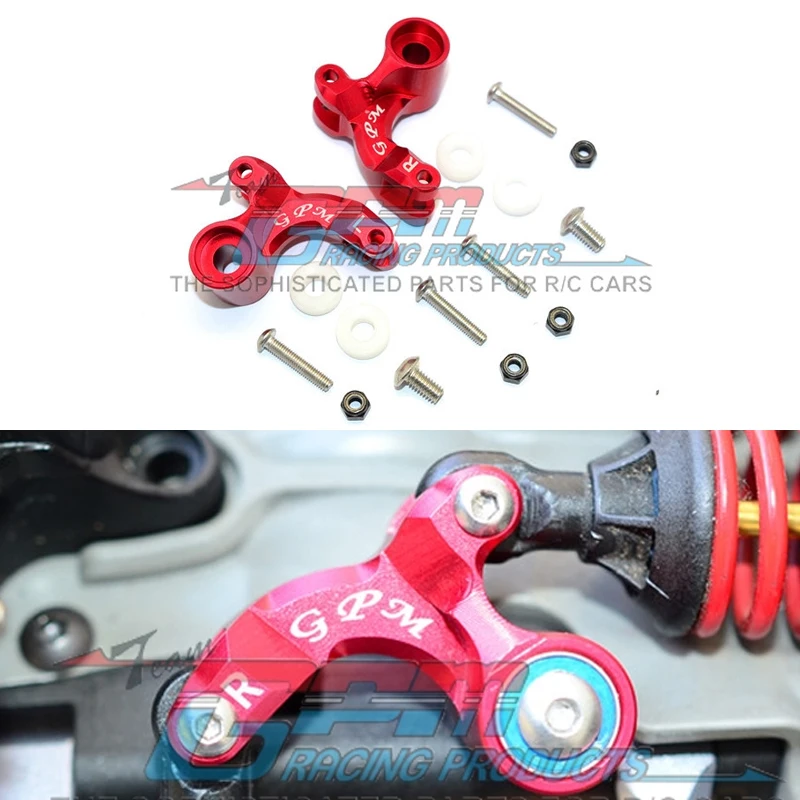 

Запчасти для радиоуправляемых автомобилей GPM 1/10 E-REVO SUMMIT 56087-1Refit, металлическая задняя гидравлическая и рулевая тяга, код соединения