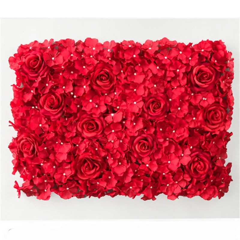 

Cheap40*60cm Dahlia Rose Artificial Flower Wall Panel Decor Backdrop Wedding Party Event Birthday Shop Scene Layout Customizable