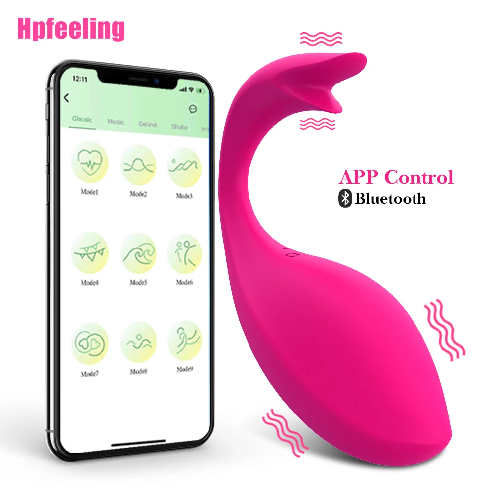 APP Bluetooth Vibrating Egg Vagina Balls for Women Clit Stimulator G Spot Vibrator Female Wireless Love Sex Toys Adults |