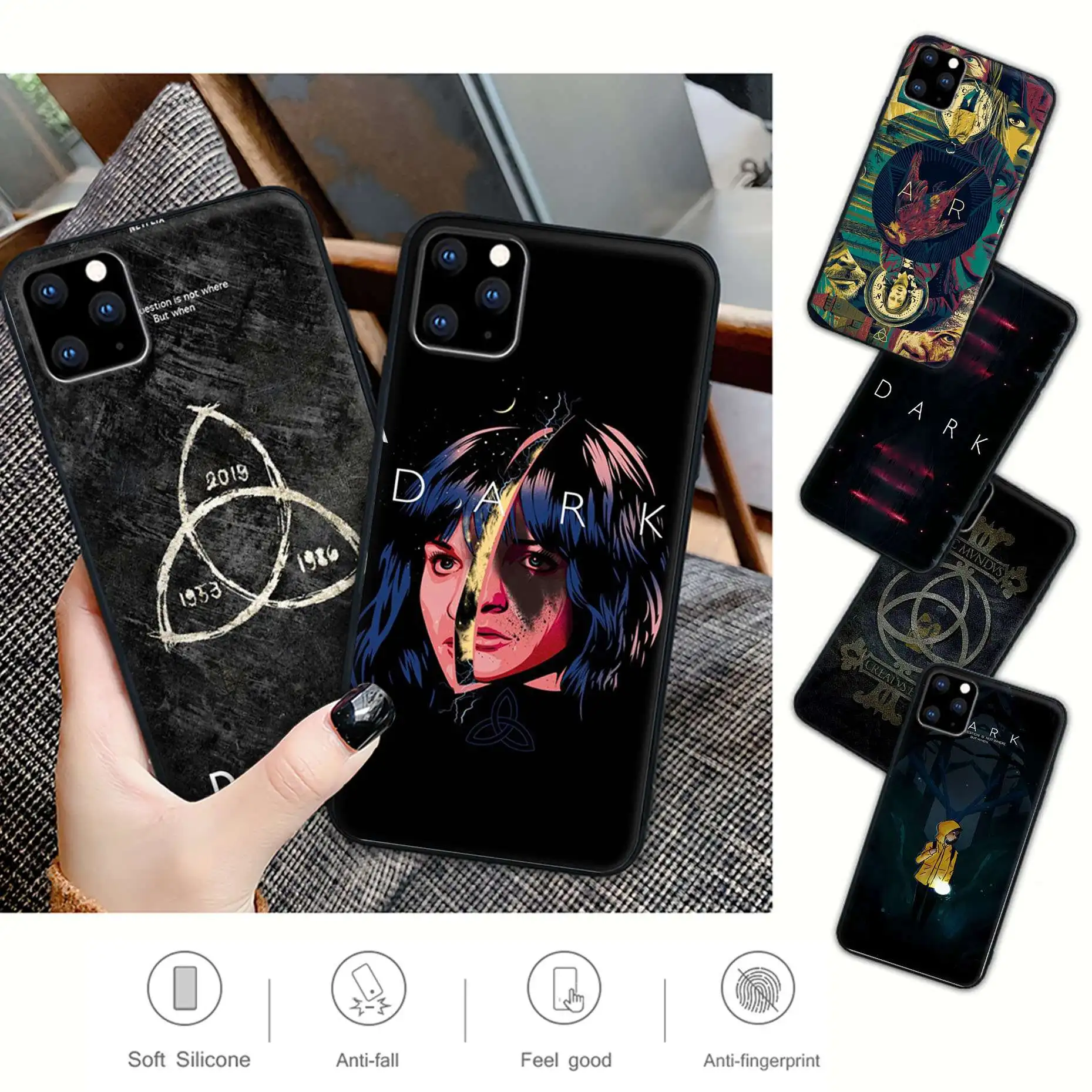 

Cartoon Dark Netflix Cellphone Case For Samsung A6 A6s A9 A7 A8 A30 A31 A40 A10 A20 A530 Fundas