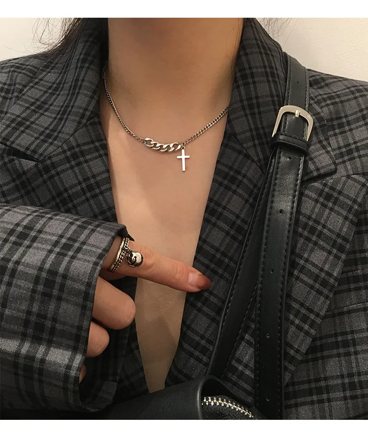 Новое модное ожерелье с подвеской крестом для женщин и мужчин религиозные