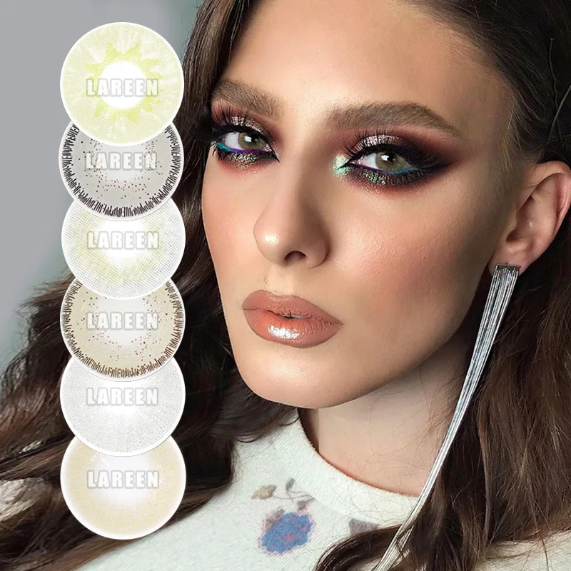 2 шт./пара Рождество Цветной контактные линзы для глаз красивый ученик