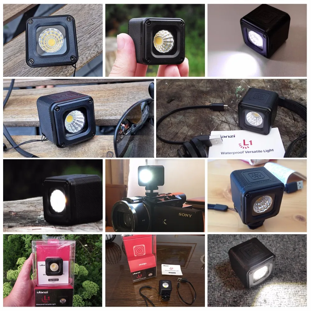 MAMEN Водонепроницаемый светодиодный светильник для видеостудии с регулируемой